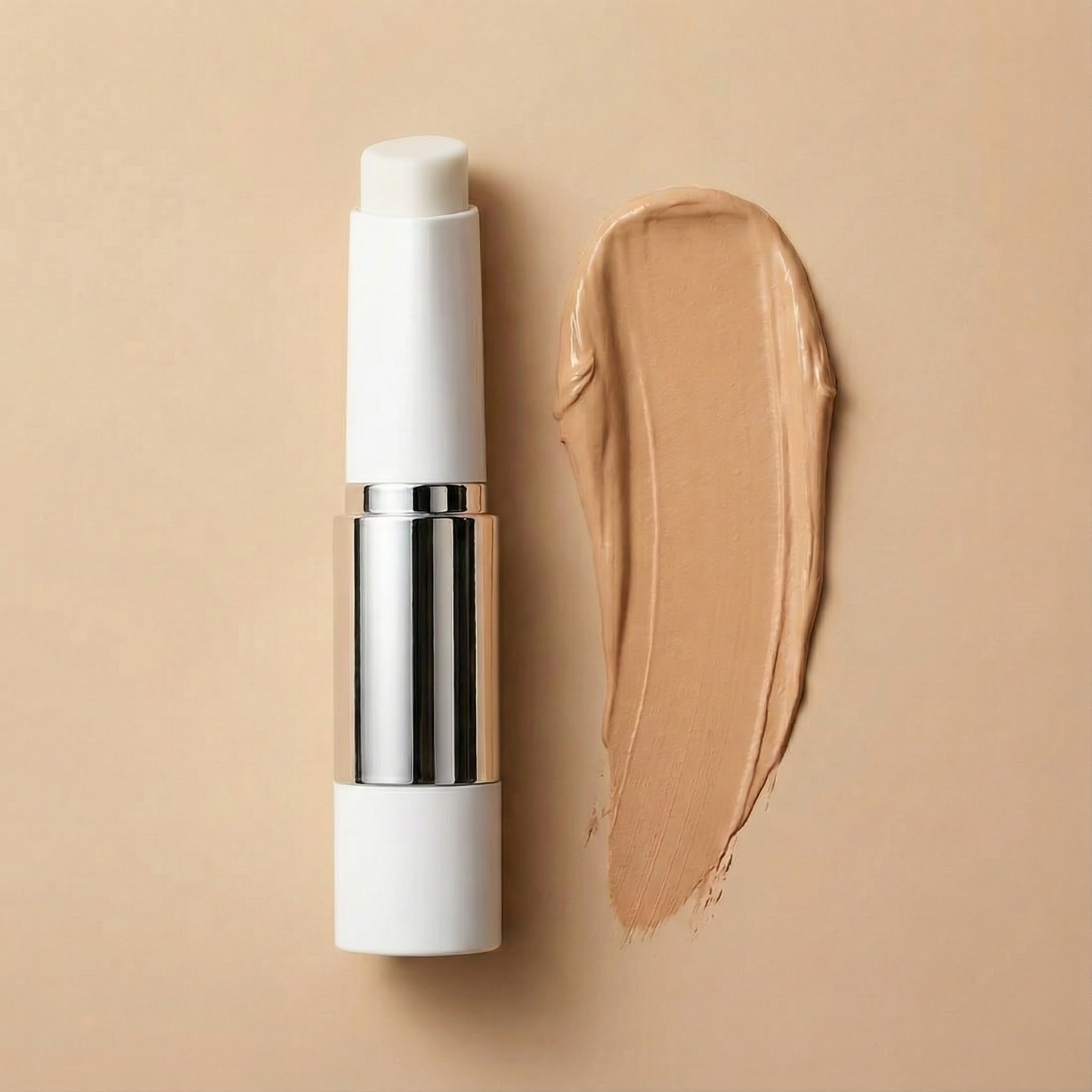 Base de maquillaje 2 en 1 con brocha integrada